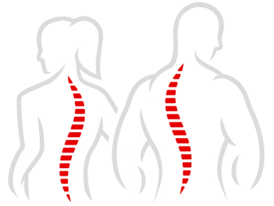 Spine Figures Red